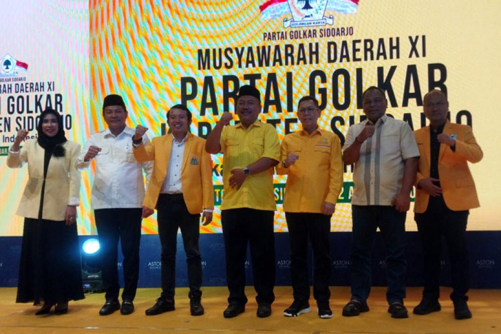 Bupati Subandi dan Wabup Mimik Hadiri Musda XI Golkar Sidoarjo, Bahas Komitmen Pembangunan