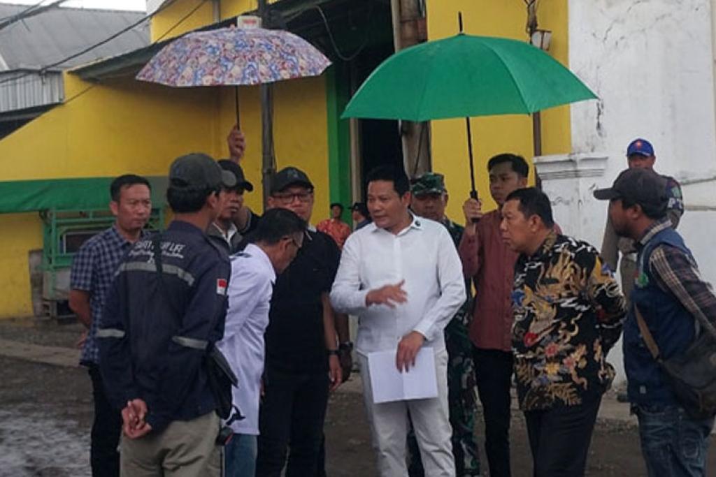 Warih Andono Minta Kontraktor Percepat Pekerjaan Infrastruktur Waru