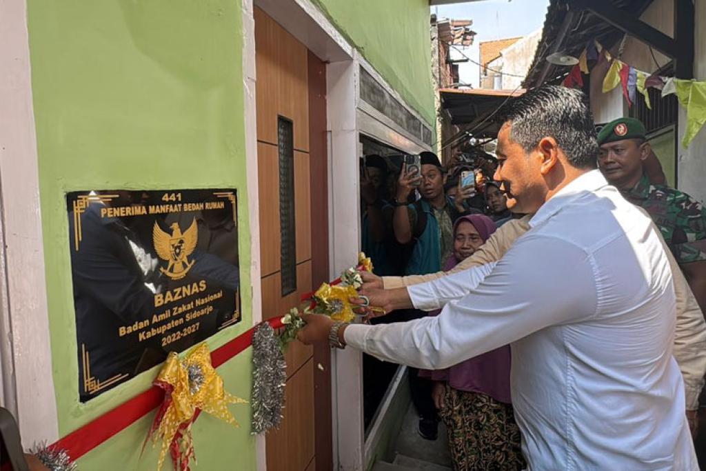 Bupati Subandi Serahkan Kunci RTLH, Bukti Gotong Royong ASN dan BAZNAS untuk Warga