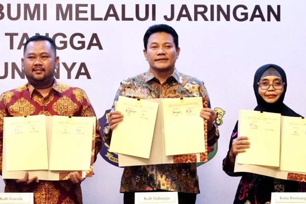 Sidoarjo Terima 7.223 Sambungan Jaringan Gas dari Kementerian ESDM