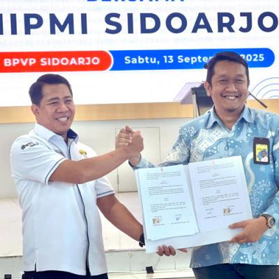 Pekan Vokasi BPVP Sidoarjo & HIPMI Perkuat SDM Lewat MoU Pelatihan Bersertifikasi