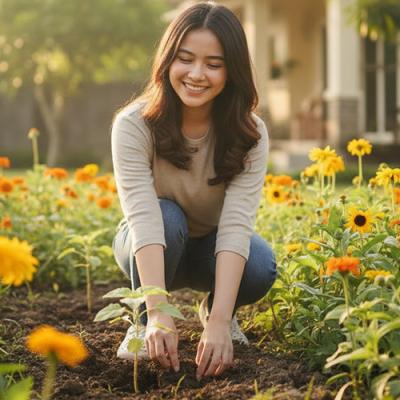 Akhir Pekan Seru di Rumah: Yuk Coba Menanam Bunga Matahari!