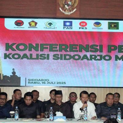 Koalisi Sidoarjo Maju Tolak Laporan Pertanggungjawaban APBD 2024