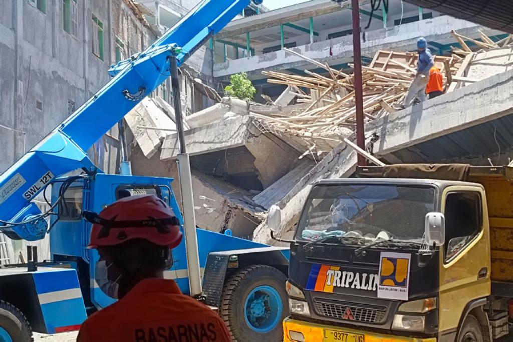 Reruntuhan Musala Ponpes Al Khoziny Sidoarjo Disimpan di Area Steril TPA Jabon